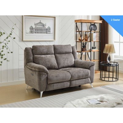 Monroe Electric 3+2 Sofa Set - Stone