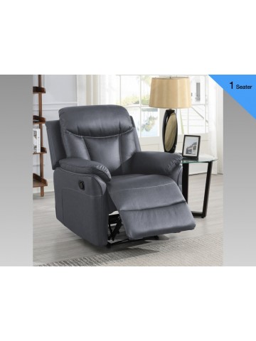 Vermont Recliner Armchair - Grey