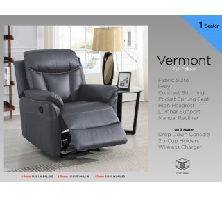 Vermont Recliner Armchair -...