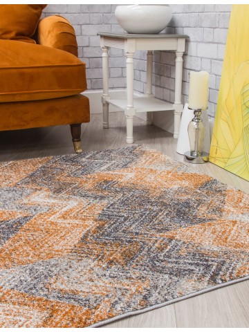 Ardenne Chevy Pumpkin Rug -...