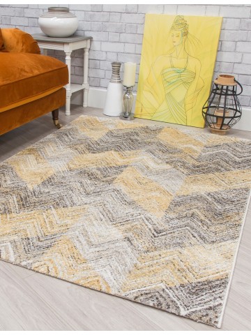 Ardenne Chevy Ochre Rug -...