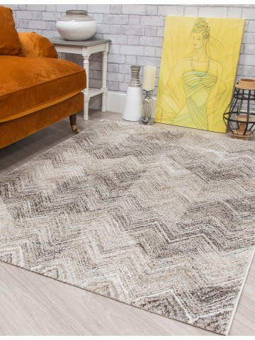 Ardenne Chevy Greige Rug -...