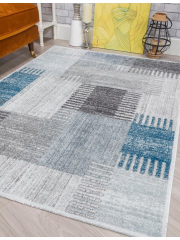 Ardenne Deco Blue Rug -...