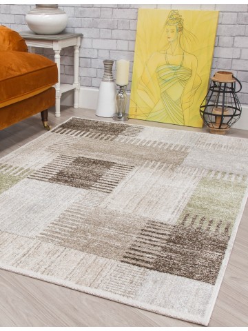 Ardenne Deco Green Rug -...