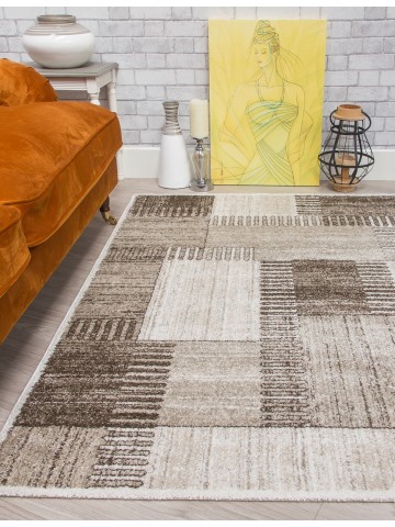 Ardenne Deco Greige Rug -...