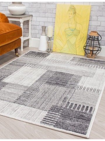 Ardenne Deco Grey Rug -...