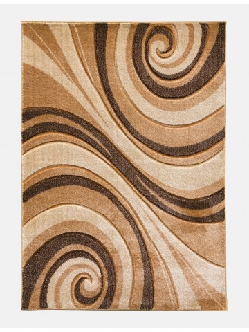 Samba Spirals Beige Rug -...