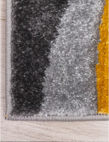 Samba Spirals Ochre Rug - Various Sizes