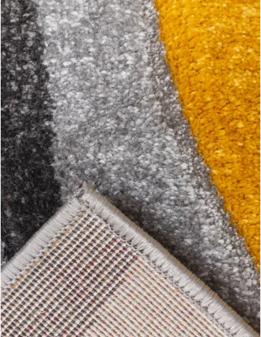 Samba Spirals Ochre Rug - Various Sizes