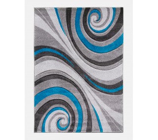 Samba Spirals Teal Rugs -...