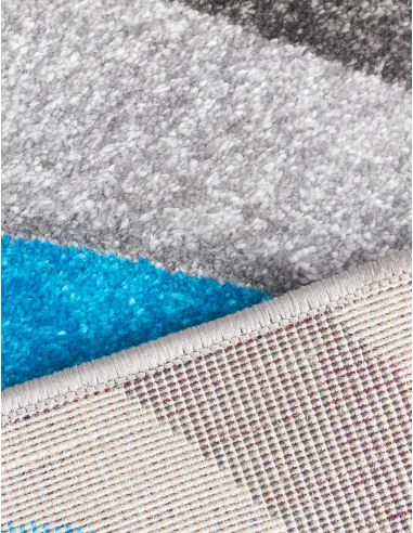 Samba Spirals Teal Rugs - Various Sizes