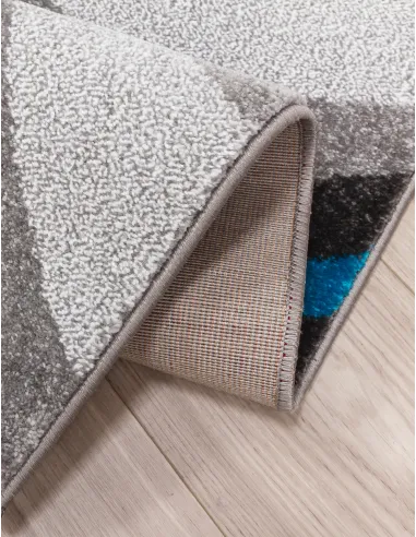 Samba Spirals Teal Rugs - Various Sizes