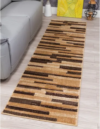 Samba Levels Beige Rug - Various Sizes