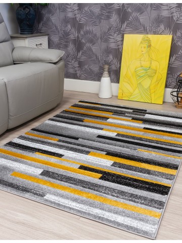 Samba Levels Ochre Rug -...