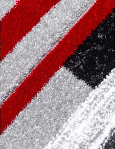 Samba Levels Red Rug - Various Sizes