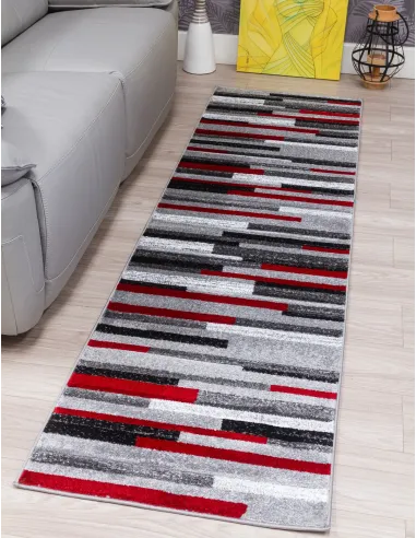 Samba Levels Red Rug - Various Sizes