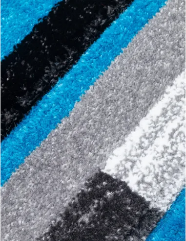 Samba Levels Teal Rug - Various Sizes