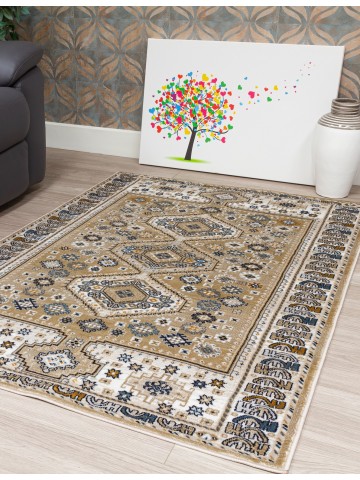 Aziza Katana Beige Rug -...