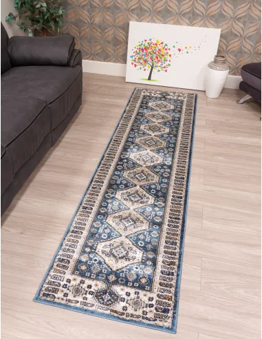 Aziza Katana Blue Rug - Various Sizes