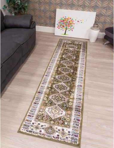 Aziza Katana Green Rug - Various Sizes