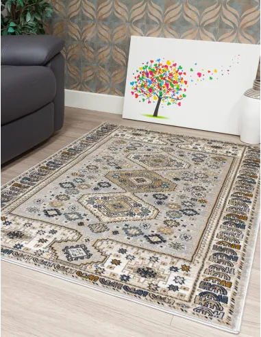 Aziza Katana Grey Rug - Various Sizes