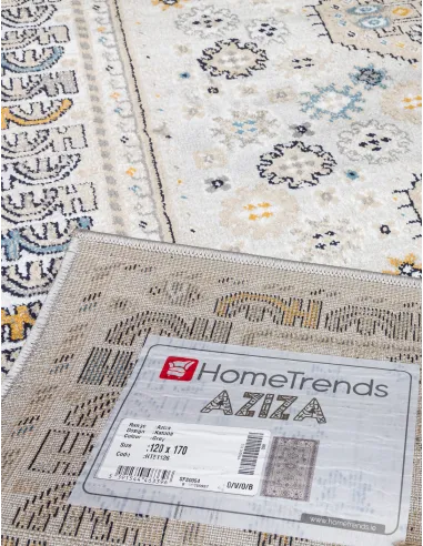 Aziza Katana Grey Rug - Various Sizes