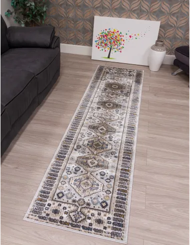 Aziza Katana Grey Rug - Various Sizes