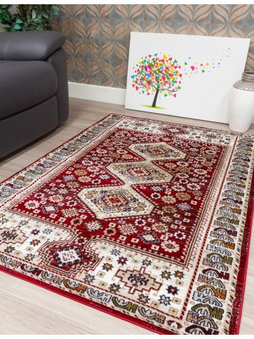 Aziza Katana Red Rug -...