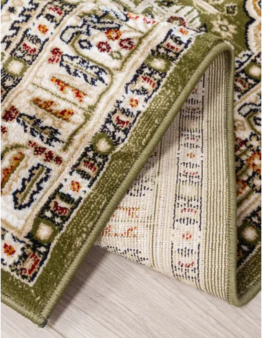 Aziza Medallion Green Rug - Various Sizes