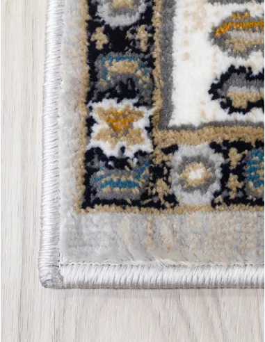 Aziza Medallion Grey Rug - Various Sizes