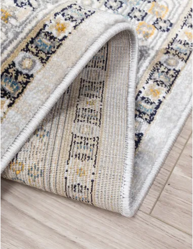 Aziza Medallion Grey Rug - Various Sizes