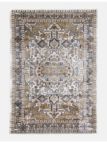 Aziza Medallion Natural Rug...