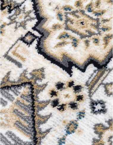 Aziza Medallion Natural Rug - Various Sizes