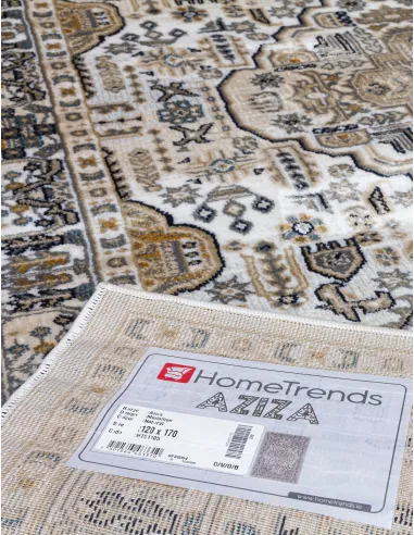 Aziza Medallion Natural Rug - Various Sizes