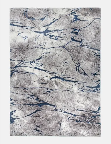 Glitz Marble Blue Rug - Various Sizes