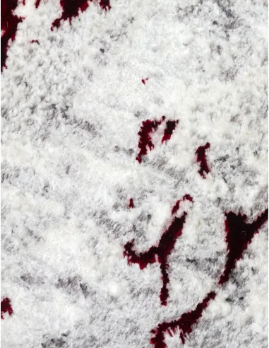 Glitz Marble Red Rug - Various Sizes