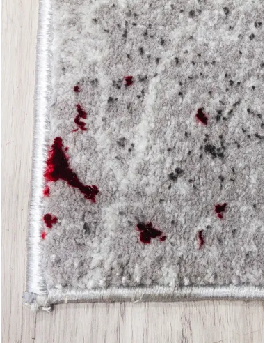 Glitz Marble Red Rug - Various Sizes