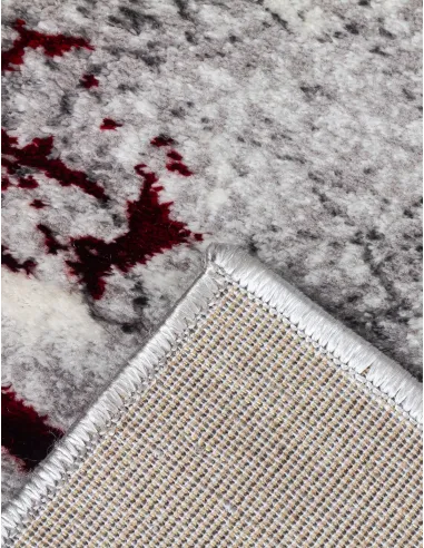 Glitz Marble Red Rug - Various Sizes