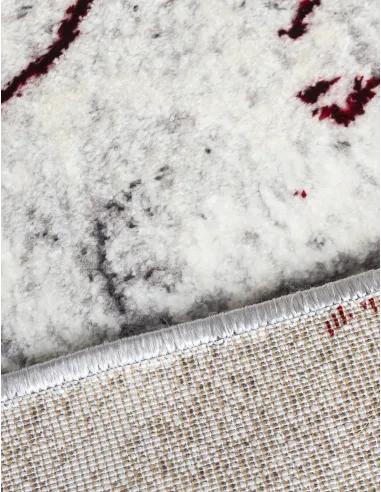 Glitz Marble Red Rug - Various Sizes