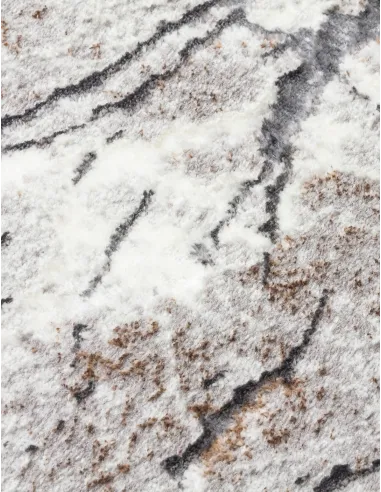 Glitz Marble Grey Rug - Various Sizes