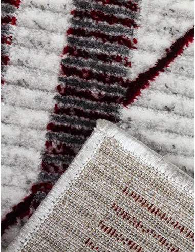 Glitz Art Deco Red Rug - Various Sizes