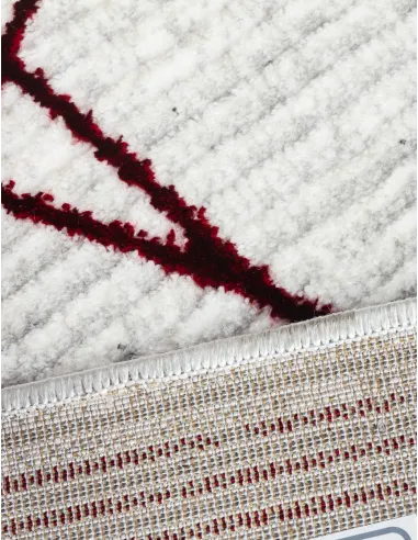 Glitz Art Deco Red Rug - Various Sizes