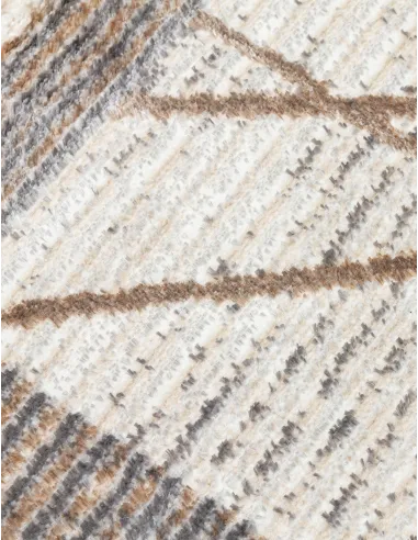 Glitz Art Deco Rug Beige - Various Sizes