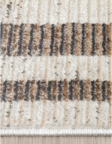 Glitz Art Deco Rug Beige - Various Sizes