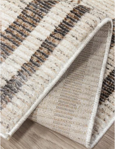 Glitz Art Deco Rug Beige - Various Sizes