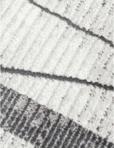 Glitz Art Deco Grey Rug - Various Sizes