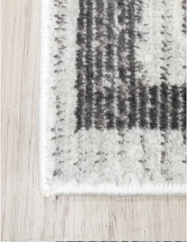 Glitz Art Deco Grey Rug - Various Sizes