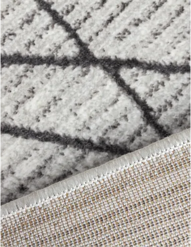 Glitz Art Deco Grey Rug - Various Sizes