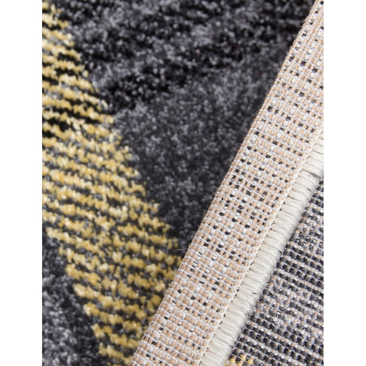 Glendale Grey/Yellow Rug - Various Sizes