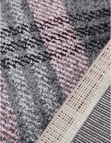 Glendale Grey/Pink Rug - Various Sizes